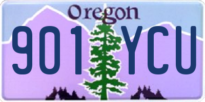 OR license plate 901YCU