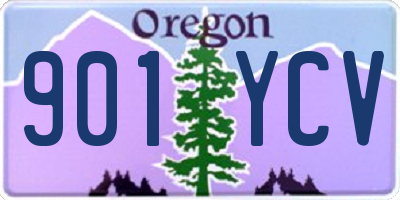 OR license plate 901YCV