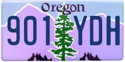 OR license plate 901YDH