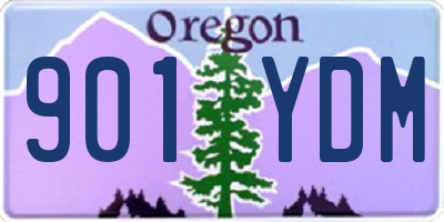 OR license plate 901YDM