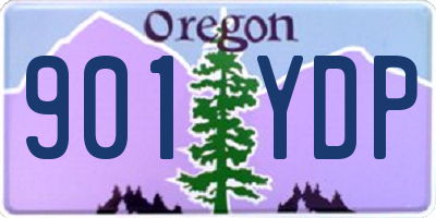 OR license plate 901YDP