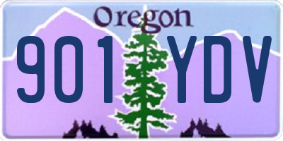 OR license plate 901YDV