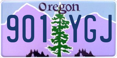 OR license plate 901YGJ