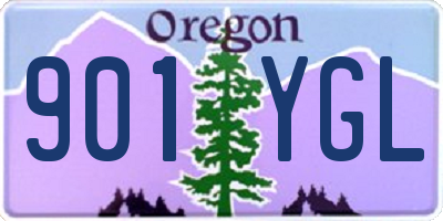 OR license plate 901YGL