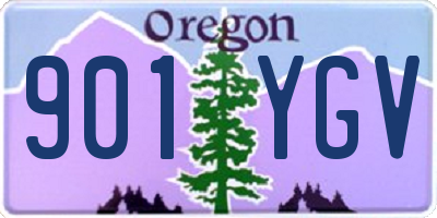 OR license plate 901YGV