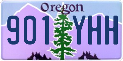 OR license plate 901YHH