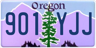 OR license plate 901YJJ