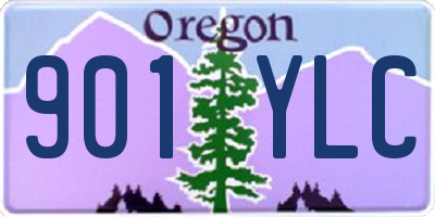 OR license plate 901YLC