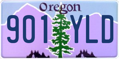 OR license plate 901YLD