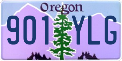 OR license plate 901YLG