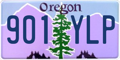 OR license plate 901YLP
