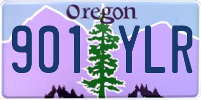 OR license plate 901YLR