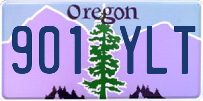 OR license plate 901YLT