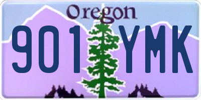 OR license plate 901YMK