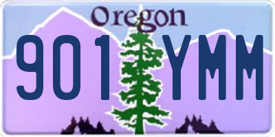 OR license plate 901YMM