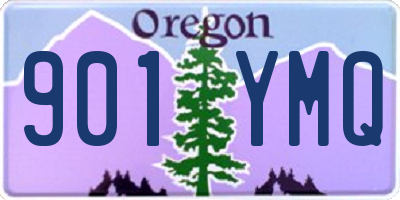 OR license plate 901YMQ