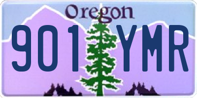 OR license plate 901YMR