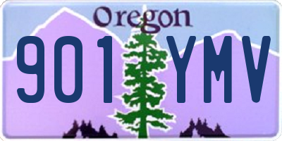 OR license plate 901YMV