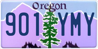 OR license plate 901YMY