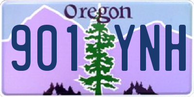 OR license plate 901YNH