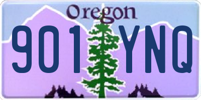 OR license plate 901YNQ