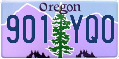 OR license plate 901YQO
