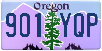 OR license plate 901YQP