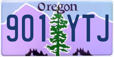 OR license plate 901YTJ