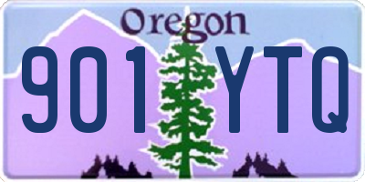 OR license plate 901YTQ