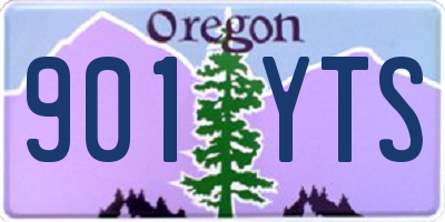 OR license plate 901YTS