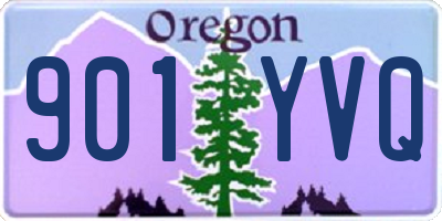 OR license plate 901YVQ