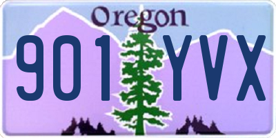 OR license plate 901YVX