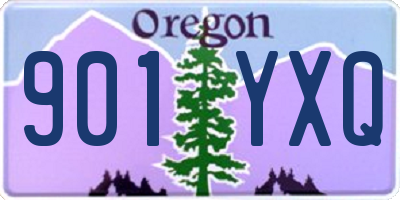 OR license plate 901YXQ