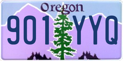 OR license plate 901YYQ