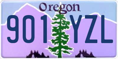 OR license plate 901YZL