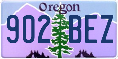 OR license plate 902BEZ