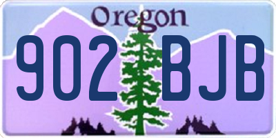 OR license plate 902BJB