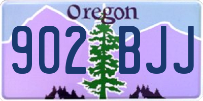 OR license plate 902BJJ