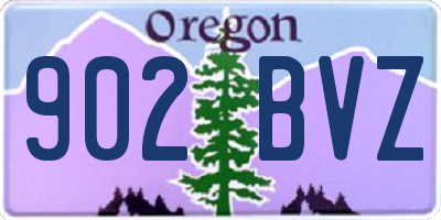 OR license plate 902BVZ