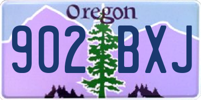 OR license plate 902BXJ
