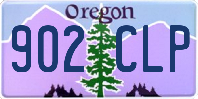 OR license plate 902CLP