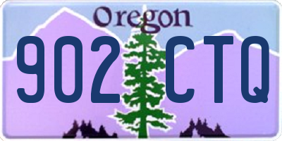OR license plate 902CTQ