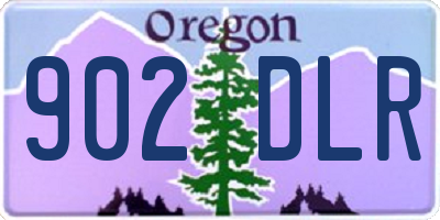 OR license plate 902DLR