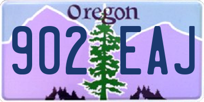 OR license plate 902EAJ