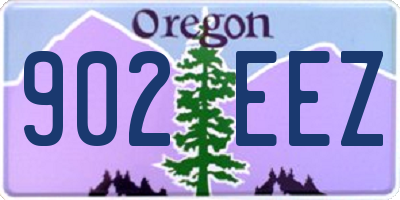 OR license plate 902EEZ