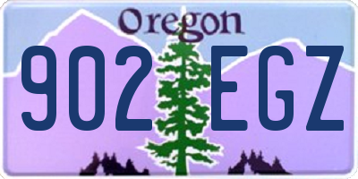 OR license plate 902EGZ