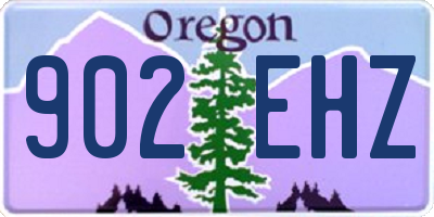 OR license plate 902EHZ