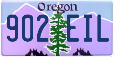 OR license plate 902EIL