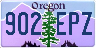 OR license plate 902EPZ