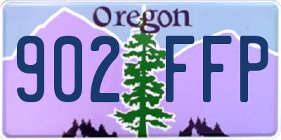 OR license plate 902FFP